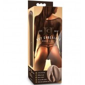 Коричневый мастубратор-вагина Nicole s Kitty - Blush Novelties - в Южно-Сахалинске купить с доставкой