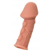 Насадка на фаллос с пузыриками, венками и ребристостью KOKOS Extreme Sleeve 09 - 12,7 см. - KOKOS - в Южно-Сахалинске купить с доставкой