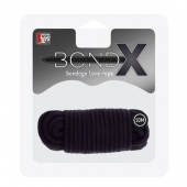 Черная веревка для связывания BONDX LOVE ROPE - 10 м. - Dream Toys - купить с доставкой в Южно-Сахалинске