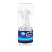Закрытая прозрачная насадка на пенис Crystal Sleeve Faraon - 13,5 см. - Erowoman-Eroman - в Южно-Сахалинске купить с доставкой