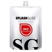 Возбуждающий лубрикант на водной основе Splashglide Hot Stimulative - 100 мл. - Splashglide - купить с доставкой в Южно-Сахалинске