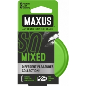 Презервативы в железном кейсе MAXUS Mixed - 3 шт. - Maxus - купить с доставкой в Южно-Сахалинске