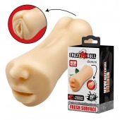 Двусторонний мастурбатор Gemini - ротик и вагина - Baile - в Южно-Сахалинске купить с доставкой