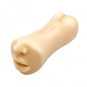 Двусторонний мастурбатор Gemini - ротик и вагина - Baile - в Южно-Сахалинске купить с доставкой