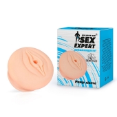 Телесная насадка-вагина на помпу - Sex Expert - в Южно-Сахалинске купить с доставкой