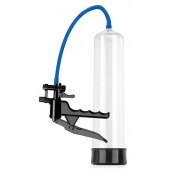 Прозрачная вакуумная помпа Sex Expert с ручным насосом - Sex Expert - в Южно-Сахалинске купить с доставкой