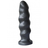 Черная насадка на трусики харнесс Platinum - 16 см. - LOVETOY (А-Полимер) - купить с доставкой в Южно-Сахалинске
