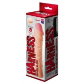 Насадка на пояс Harness RED LINE - 21,5 см. - LOVETOY (А-Полимер) - купить с доставкой в Южно-Сахалинске