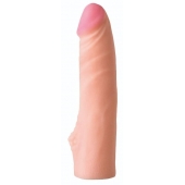 Телесная насадка на Harness с коннектором RED LINE  - 19,5 см. - LOVETOY (А-Полимер) - купить с доставкой в Южно-Сахалинске