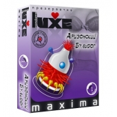 Презерватив LUXE Maxima  Аризонский Бульдог  - 1 шт. - Luxe - купить с доставкой в Южно-Сахалинске
