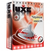 Презерватив LUXE  Exclusive  Чертов хвост  - 1 шт. - Luxe - купить с доставкой в Южно-Сахалинске