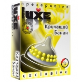 Презерватив LUXE  Exclusive  Кричащий банан  - 1 шт. - Luxe - купить с доставкой в Южно-Сахалинске