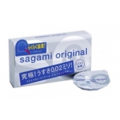 Ультратонкие презервативы Sagami Original QUICK - 6 шт. - Sagami - купить с доставкой в Южно-Сахалинске