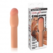 Телесная насадка для увеличения члена - 20 см. - Erotic Fantasy - в Южно-Сахалинске купить с доставкой