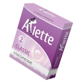 Классические презервативы Arlette Classic - 3 шт. - Arlette - купить с доставкой в Южно-Сахалинске