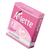 Ультратонкие презервативы Arlette Light - 3 шт. - Arlette - купить с доставкой в Южно-Сахалинске