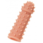 Телесная реалистичная насадка KOKOS Extreme Sleeve 03 с дополнительной стимуляцией - 12,7 см. - KOKOS - в Южно-Сахалинске купить с доставкой