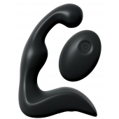 Черный вибромассажер простаты с пультом ДУ Control P-Spot Pro - Pipedream - в Южно-Сахалинске купить с доставкой