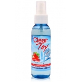 Очищающий спрей для игрушек CLEAR TOY Strawberry - 100 мл. - Биоритм - купить с доставкой в Южно-Сахалинске