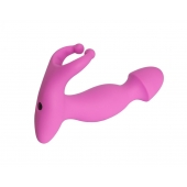 Розовый стимулятор простаты с усиками - 15 см. - 4sexdreaM - в Южно-Сахалинске купить с доставкой