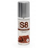Смазка на водной основе S8 Flavored Lube со вкусом шоколада - 125 мл. - Stimul8 - купить с доставкой в Южно-Сахалинске