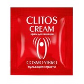 Пробник возбуждающего крема для женщин Clitos Cream - 1,5 гр. - Биоритм - купить с доставкой в Южно-Сахалинске