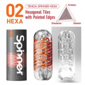 Мастурбатор SPINNER Hexa - Tenga - в Южно-Сахалинске купить с доставкой