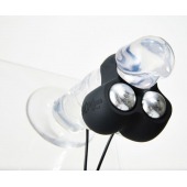 Черный инновационный мужской вибростимулятор JETT - Hot Octopuss - в Южно-Сахалинске купить с доставкой