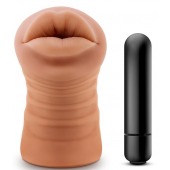 Кофейный мастурбатор-ротик Isabella - Blush Novelties - в Южно-Сахалинске купить с доставкой