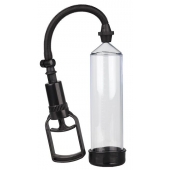 Прозрачная вакуумная помпа TRIGGER HANDLE PENIS PUMP - Dream Toys - в Южно-Сахалинске купить с доставкой