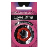 Эрекционное кольцо из киберкожи со стимулирующими бусинами - Sitabella - в Южно-Сахалинске купить с доставкой