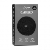 Черная веревка для бондажа Easytoys Bondage Rope - 5 м. - Easy toys - купить с доставкой в Южно-Сахалинске