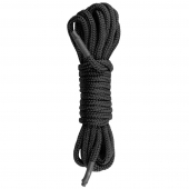 Черная веревка для бондажа Easytoys Bondage Rope - 5 м. - Easy toys - купить с доставкой в Южно-Сахалинске