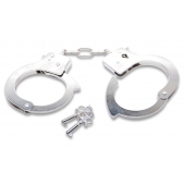 Наручники с ключами Official Handcuffs - Pipedream - купить с доставкой в Южно-Сахалинске