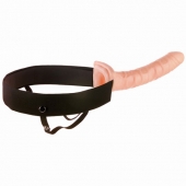 Мужской полый страпон 10  Hollow Strap-On - 24 см. - Pipedream - купить с доставкой в Южно-Сахалинске