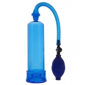 Синяя вакуумная помпа MENZSTUFF PENIS ENLARGER - Dream Toys - в Южно-Сахалинске купить с доставкой