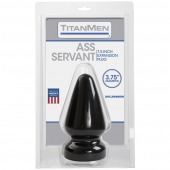 Большая анальная пробка Titanmen Tools Butt Plug 3.75  Diameter Ass Servant - 19 см. - Doc Johnson