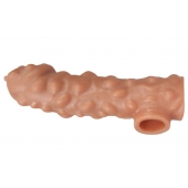 Насадка на фаллос с крупными бугорками EXTREME SLEEVE - 17,6 см. - KOKOS - в Южно-Сахалинске купить с доставкой