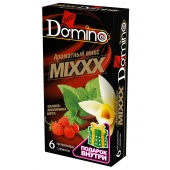 Ароматизированные презервативы DOMINO  Ароматный микс  - 6 шт. - Domino - купить с доставкой в Южно-Сахалинске