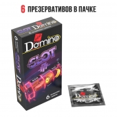 Ароматизированные презервативы DOMINO  Фруктовый слот  - 6 шт. - Domino - купить с доставкой в Южно-Сахалинске
