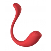 Красный интерактивный вибромассажер Phoenix Neo - Svakom