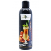 Интимный гель-смазка JUICY FRUIT с ароматом солёной карамели - 200 мл. - БиоМед - купить с доставкой в Южно-Сахалинске