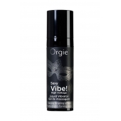 Гель для массажа ORGIE Sexy Vibe High Voltage с эффектом вибрации - 15 мл. - ORGIE - купить с доставкой в Южно-Сахалинске