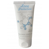 Увлажняющий лубрикант на водной основе Love Protection - 50 мл. - Lola Games - купить с доставкой в Южно-Сахалинске