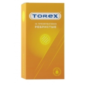 Текстурированные презервативы Torex  Ребристые  - 12 шт. - Torex - купить с доставкой в Южно-Сахалинске