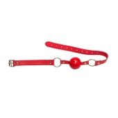 Красный кляп-шарик Firecracker - Lola Games - купить с доставкой в Южно-Сахалинске