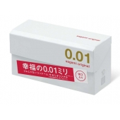 Супер тонкие презервативы Sagami Original 0.01 - 10 шт. - Sagami - купить с доставкой в Южно-Сахалинске