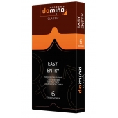 Презервативы с увеличенным количеством смазки DOMINO Easy Entry - 6 шт. - Domino - купить с доставкой в Южно-Сахалинске