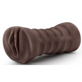 Коричневый мастурбатор-вагина Hot Chocolate Brianna - Blush Novelties - в Южно-Сахалинске купить с доставкой