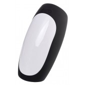 Черно-белый перезаряжаемый мастурбатор Erotist Hailstorm - Erotist Adult Toys - в Южно-Сахалинске купить с доставкой